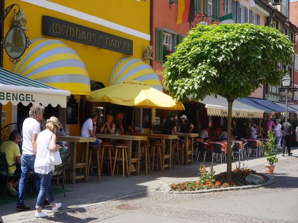 Hotel Pension Ins Fischernetz - Maentele Meersburg Exterior foto